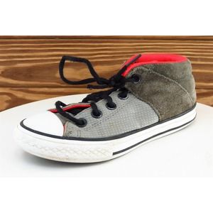 Converse all Star Toddler Boys 13.5 Medium Brown High Top Suede 654527